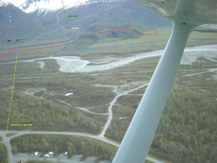 View of chairlift land